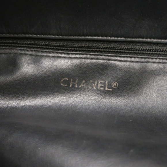 Chanel Vintage Lambskin  Large Shopper Tote - Picture 5 of 8